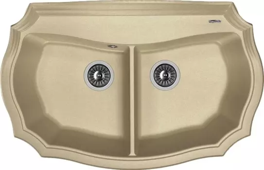 Мойка кухонная Florentina Эмилия 870 бежевая 20.365.F0870.104