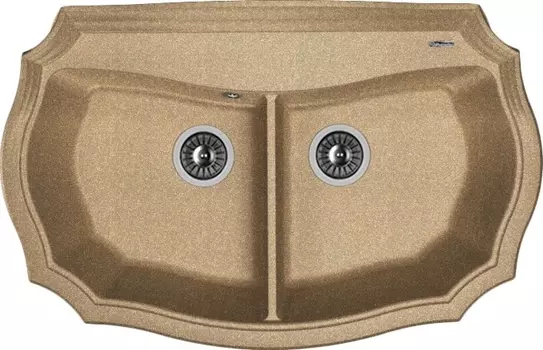 Мойка кухонная Florentina Эмилия 870 коричневая 20.365.F0870.105