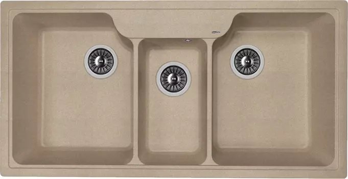 Мойка кухонная Florentina Юлия песочная 20.445.H1000.107