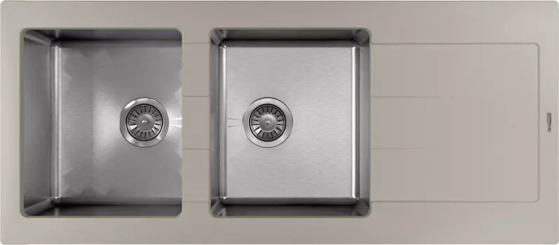 Мойка кухонная Florentina Комби 1160 грей 21.415.E1160.305