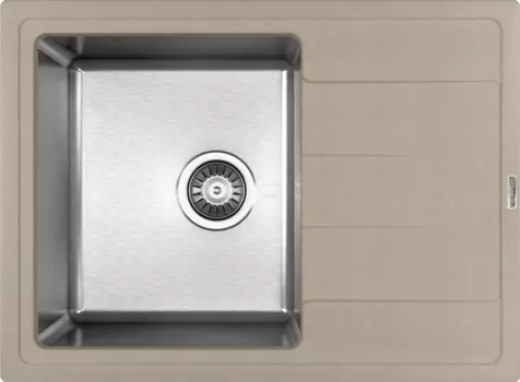 Мойка кухонная Florentina Комби 650 песочная 21.390.B0650.107