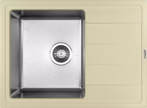 Мойка кухонная Florentina Комби 650 шампань 21.390.B0650.202