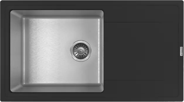 Мойка кухонная Florentina Комби 860 антрацит 21.400.D0860.302