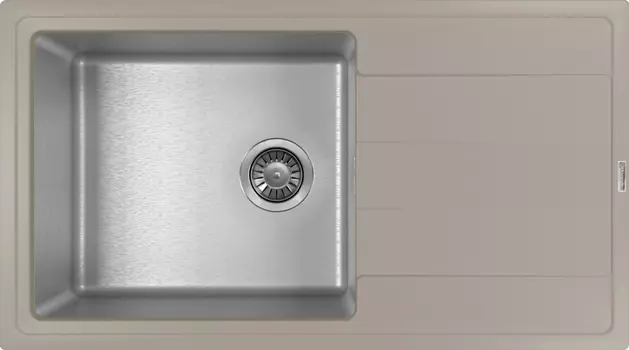 Мойка кухонная Florentina Комби 860 грей 21.400.D0860.305