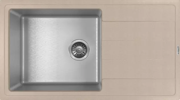 Мойка кухонная Florentina Комби 860 песочный 21.400.D0860.107