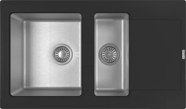Мойка кухонная Florentina Комби 860K антрацит 21.410.D0860.302