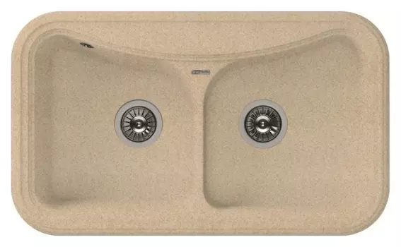 Мойка кухонная Florentina Крит 860 песочный 20.115.E0860.107