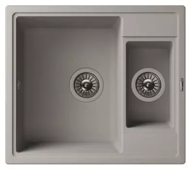 Мойка кухонная Florentina Липси 580К грей 20.210.D0580.305