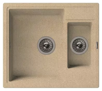 Мойка кухонная Florentina Липси 580К песочный 20.21.D0580.107