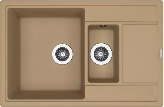 Мойка кухонная Florentina Липси 780К капучино 20.250.D0780.306