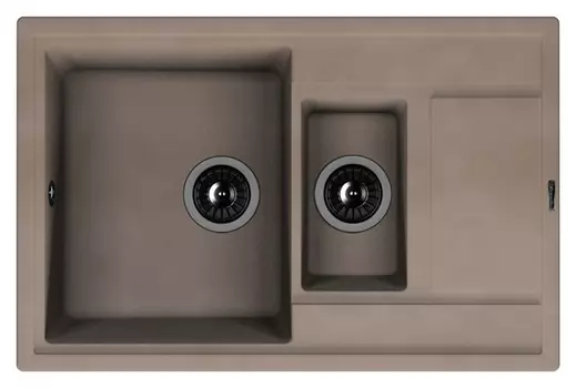 Мойка кухонная Florentina Липси 780К песочный 20.25.D0780.107