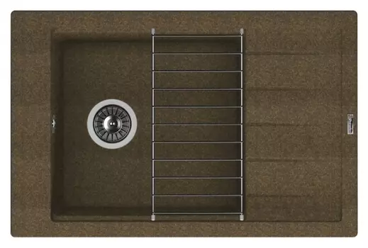 Мойка кухонная Florentina Липси 780Р коричневый 20.275.D0780.105