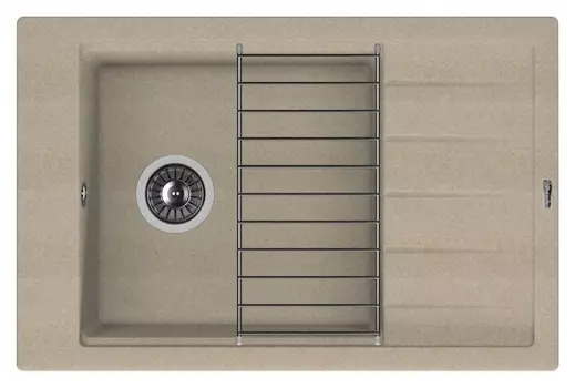 Мойка кухонная Florentina Липси 780Р песочный 20.275.D0780.107