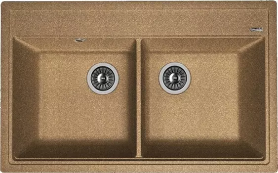 Мойка кухонная Florentina Липси 820 коричневая 20.370.E0820.105