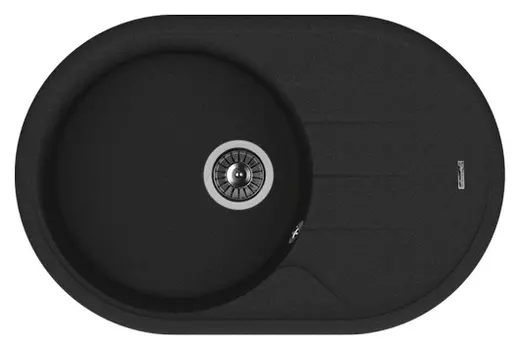 Мойка кухонная Florentina Лотос 780 черный 20.295.С0780.102