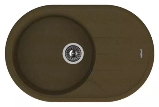 Мойка кухонная Florentina Лотос 780 коричневый 20.295.С0780.105