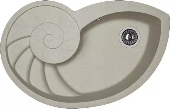 Мойка кухонная Florentina Наутилус грей 20.350.E0820.305