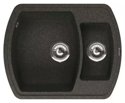 Мойка кухонная Florentina Нире 630К черный 20.22.D0630.102