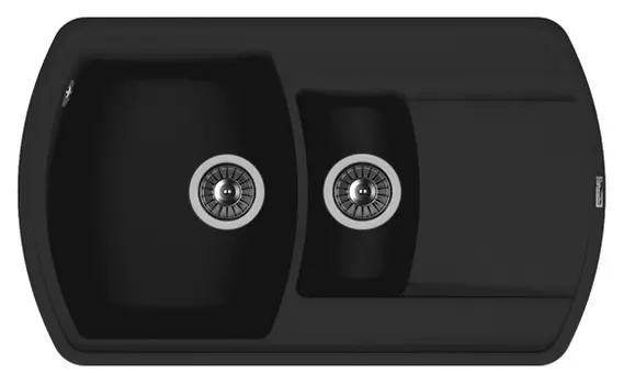 Мойка кухонная Florentina Нире 860К антрацит 20.205.D0860.302