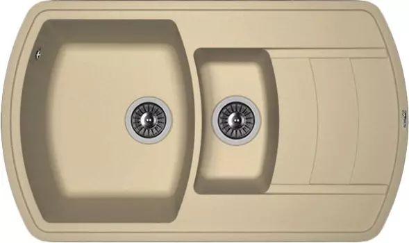 Мойка кухонная Florentina Нире 860К капучино 20.205.D0860.306
