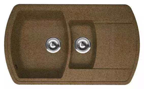 Мойка кухонная Florentina Нире 860К коричневый 20.205.D0860.105