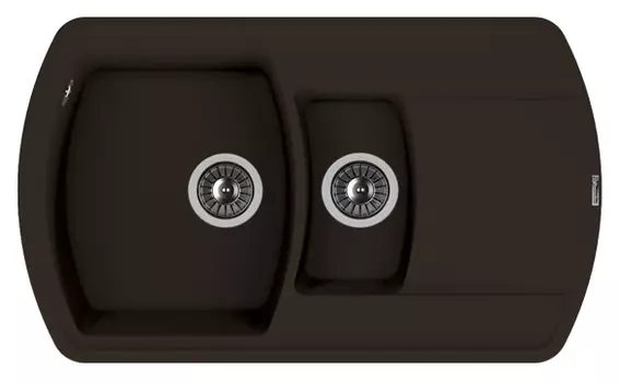 Мойка кухонная Florentina Нире 860К мокко 20.205.D0860.303