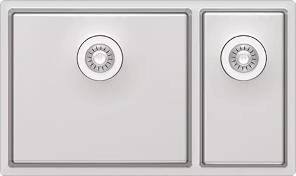 Мойка кухонная Florentina Оптима OHM.460/220.400 OHM.460/220.400.B.20.S.10