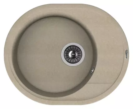 Мойка кухонная Florentina Родос 580 песочный 20.24.B0580.107