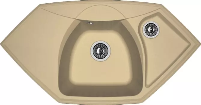 Мойка кухонная Florentina Сардиния капучино 20.150.D0980.306