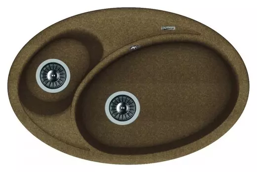 Мойка кухонная Florentina Селена 780 коричневый 20.265.E0780.105