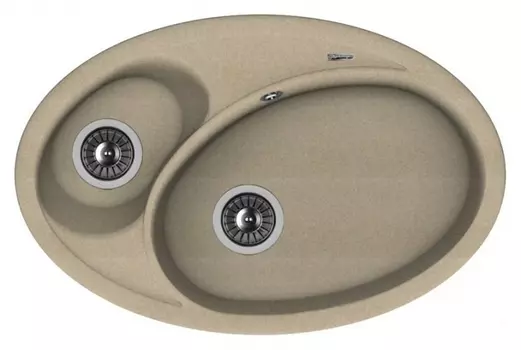 Мойка кухонная Florentina Селена 780 песочный 20.265.E0780.107