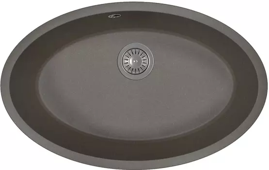 Мойка кухонная Florentina Вега Овал черная 22.430.E0650.102