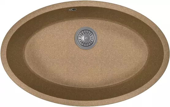 Мойка кухонная Florentina Вега Овал коричневая 22.430.E0650.105