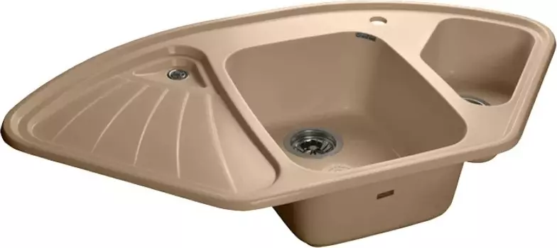 Мойка кухонная GranFest Corner C-1040 E топаз
