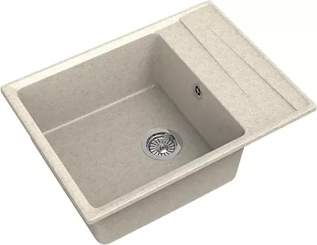 Мойка кухонная GranFest Level GF-LV-660L бежевая LV-660 L беж
