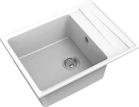 Мойка кухонная GranFest Level GF-LV-660L иней LV-660 L иней