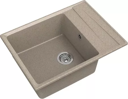 Мойка кухонная GranFest Level GF-LV-660L песочная LV-660 L пес