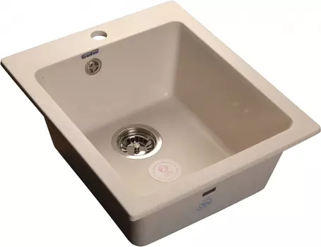 Мойка кухонная GranFest Practic P505 белый 432579