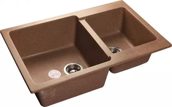Мойка кухонная GranFest Practik GF-P780K терракот P-780 K тер