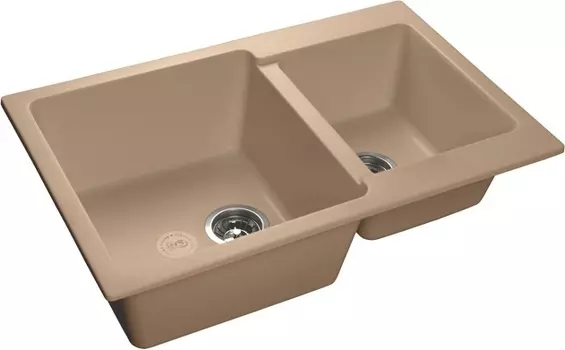 Мойка кухонная GranFest Practik GF-P780K топаз P-780 K топ