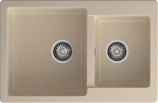 Мойка кухонная GranFest Practik P-780K кашемир