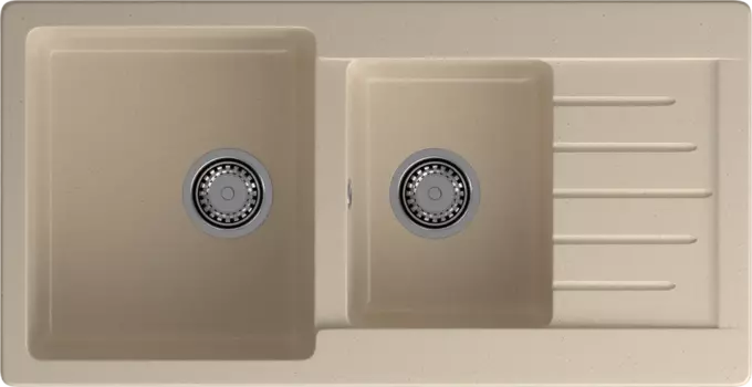 Мойка кухонная GranFest Practik P-980KL кашемир