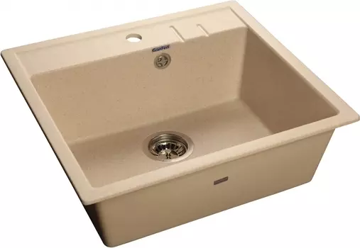 Мойка кухонная GranFest Quadro GF-Q560 бежевый Q-560 беж