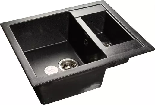 Мойка кухонная GranFest Quadro GF-Q610K черный Q-610 K чер