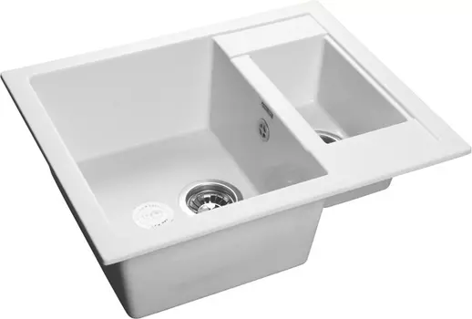 Мойка кухонная GranFest Quadro GF-Q610K иней Q-610 K иней