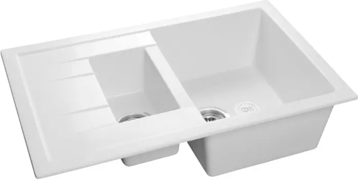 Мойка кухонная GranFest Quadro GF-Q775 KL иней Q-775 KL иней