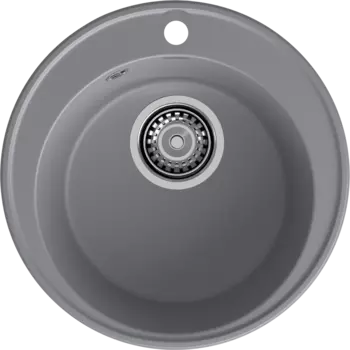 Мойка кухонная GranFest Quarz 08 темно-серая 08 темно-серый
