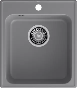 Мойка кухонная GranFest Quarz 17 темно-серая 17 темно-серый