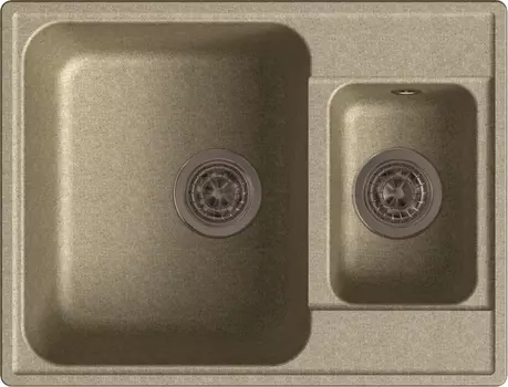 Мойка кухонная GranFest Quarz Z09 песок 444893