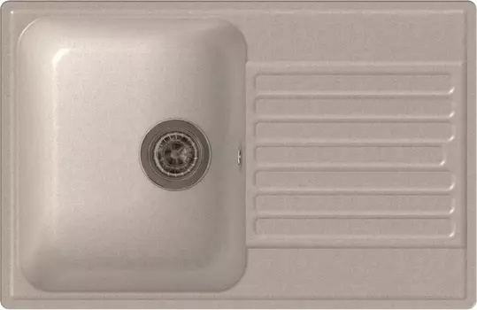 Мойка кухонная GranFest Quarz Z78 белый 444916